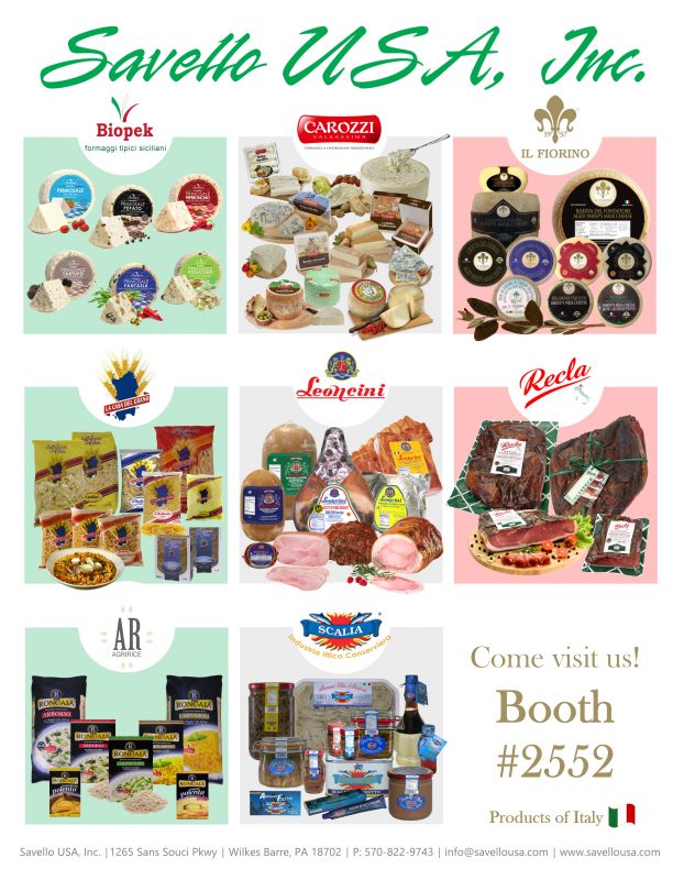 Visit us at the 2019 Summer Fancy Food Show at the Jacob